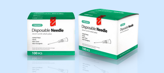 Bingung Pilih Jarum Suntik? Ini Perbedaan Onemed Disposable Needle 18G hingga 30G!