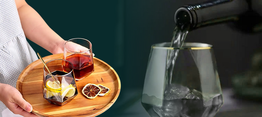 One Two Cups GW107, Gelas Diamond Crystal Borosilicate yang Elegan dan Unik