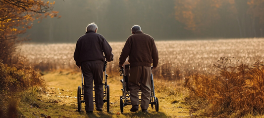 Onehealth KY9148L-A Rollator, Alat Bantu Jalan Praktis dan Nyaman