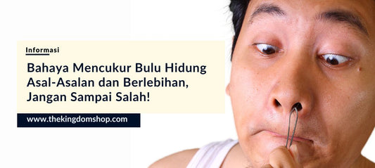 Bahaya Mencukur Bulu Hidung Asal-Asalan dan Berlebihan, Jangan Sampai Salah!