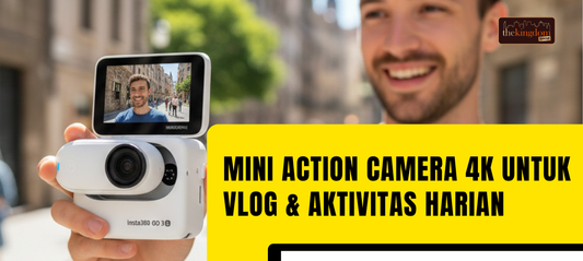Insta360 GO 3S: Mini Action Camera 4K untuk Vlog & Aktivitas Harian