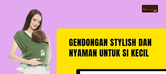 Mère et Moi Fast Baby Wrap: Gendongan Stylish & Paling Nyaman Untuk Si Kecil