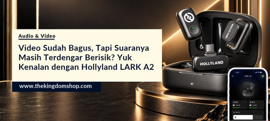 Video Sudah Bagus, Tapi Suaranya Masih Terdengar Berisik? Kenalan dengan Hollyland LARK A2