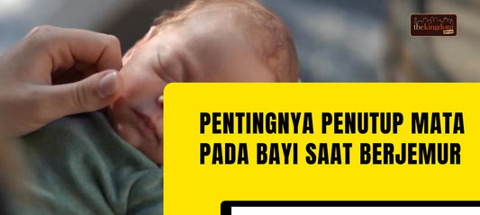 Fungsi Penutup Mata Bayi dan Rekomendasi Sumimo Baby Eye Mask
