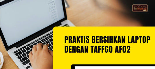 Lindungi dan Bersihkan Sekaligus dengan TaffGO AF02 Kain Microfiber untuk Laptop Keyboard