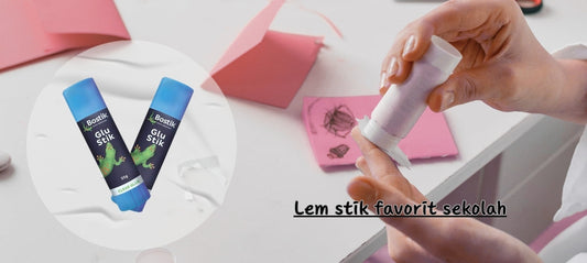 Tempel Lebih Rapi dan Praktis dengan Bostik Glu Stik Clear Glue!
