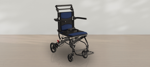 Serenity T001 Travel Wheelchair, Kursi Roda Ringan dan Praktis untuk Perjalanan Anda