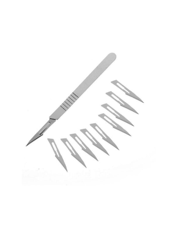 Knife, Scissors, Tweezers