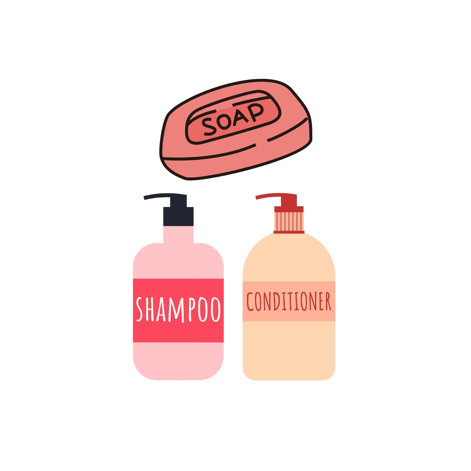 Bath Soap & Shampoo & Conditioner