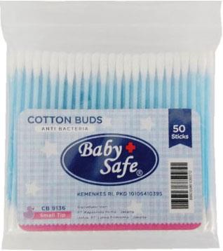 Baby Safe CB9136 Cotton Bud S (Small) Refill /50 - The Kingdom Shop