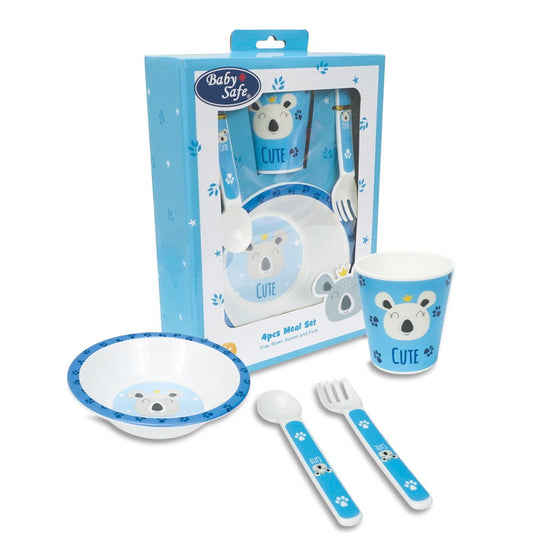 Baby Safe FS64B FS64P 4 pcs Meal Set - The Kingdom Shop