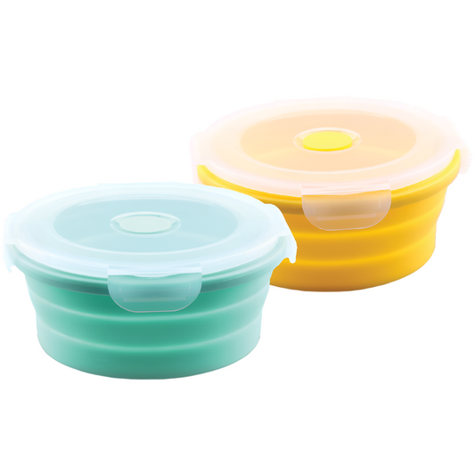 Baby Safe SC04T SC04Y Collapsible Food Container 600ml - The Kingdom Shop
