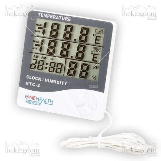 Onehealth HTC-2 Hygrometer Temperature Humidity Meter