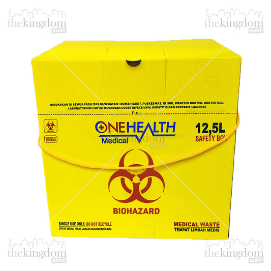 Onehealth Safety Box Biohazard 12.5L