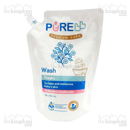 PureBB Shampoo 450ml Refill Fresh