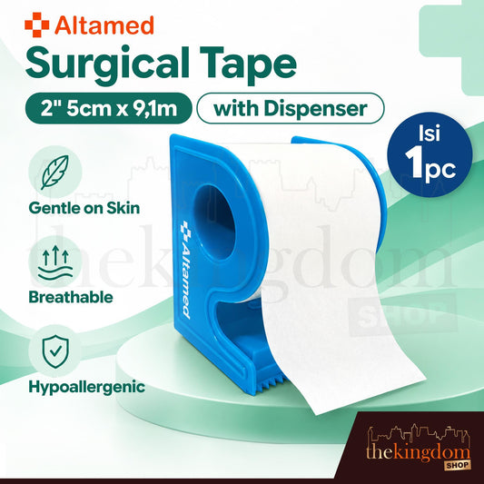 Altamed Surgical Tape 2" 5cm x 9,1m w/ Dispenser /1