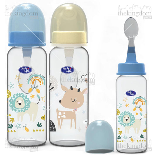 Baby Safe JS08B JS08C Spoon Bottle Feeder 250ml