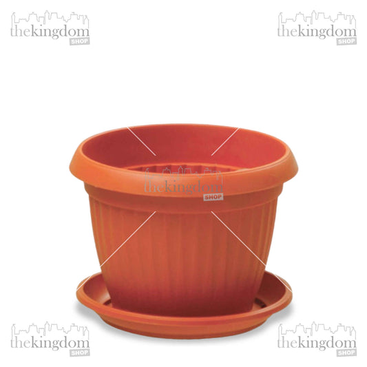 Claris Garden 5830 Florence Pot + Coaster 7L