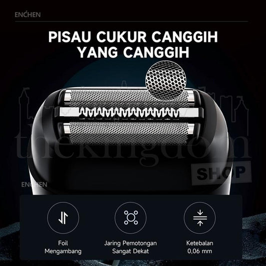 Enchen MS002 Compact Shaver Travel Elektrik