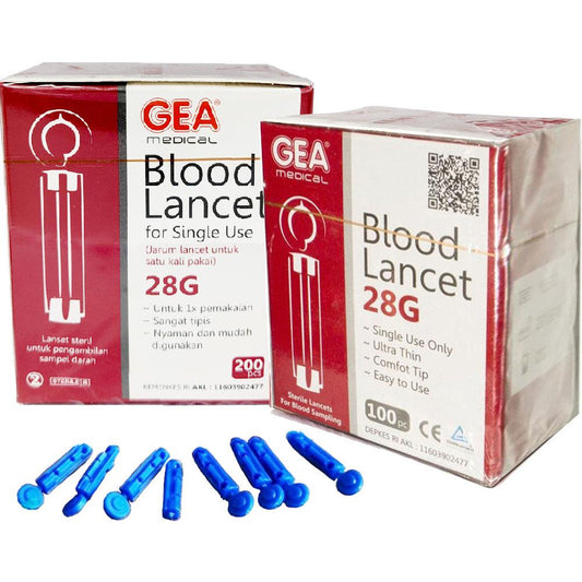 GEA Blood Lancet 28G /100