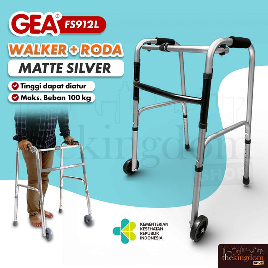 GEA FS912L Walker with Front Wheel