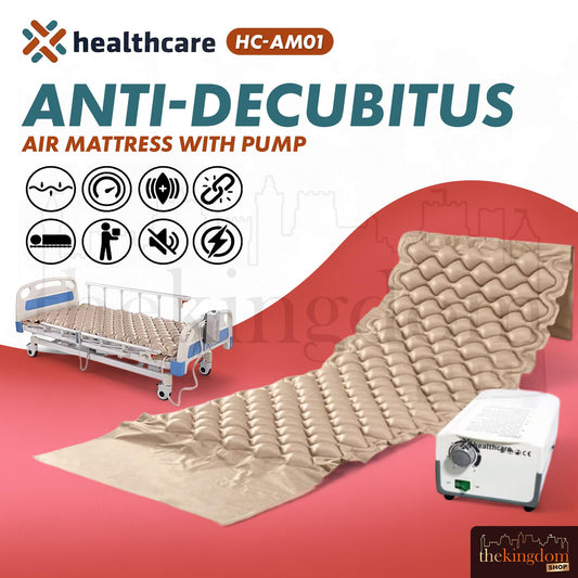 Healthcare HC-AM01 Anti-Decubitus Air Mattress with Pump