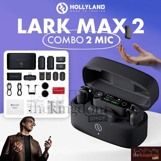 Hollyland Lark Max 2 Wireless Lavalier Microphone