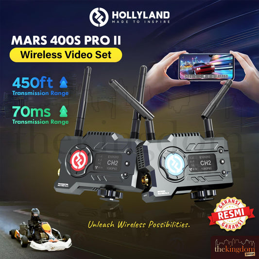 Hollyland Mars 400S Pro II Wireless Video Set (Transmitter + Receiver)