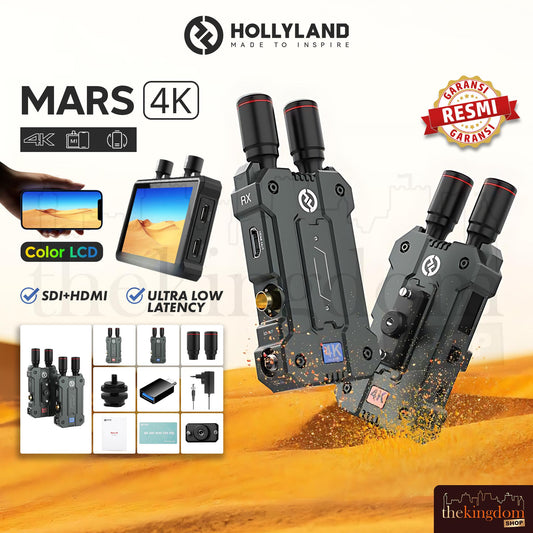 Hollyland Mars 4K Wireless Video Set (Transmitter + Receiver)