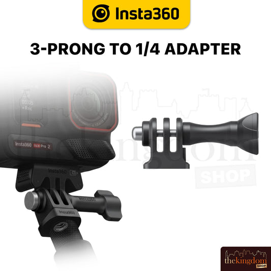 Insta360 3-Prong To 1/4 Adapter