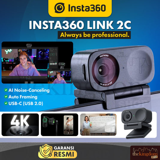 Insta360 Link 2 & 2C Webcam