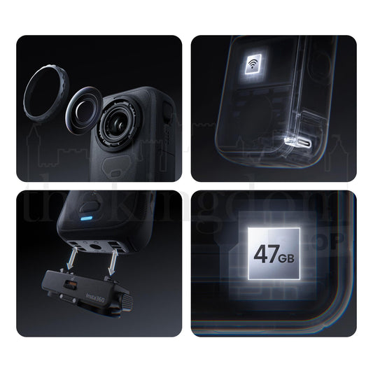 Insta360 X6 Action Camera Essentials Bundle