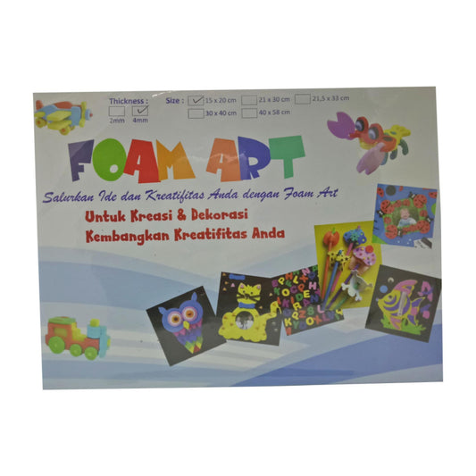 Master Foam Color 4mm 15x20cm /2