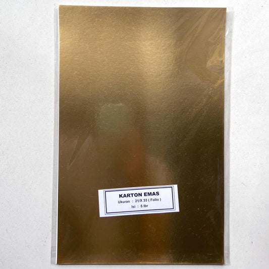 Master Karton Emas Folio /5