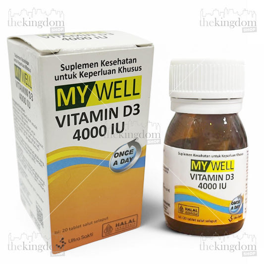 My Well Vitamin D3 4000 IU /20