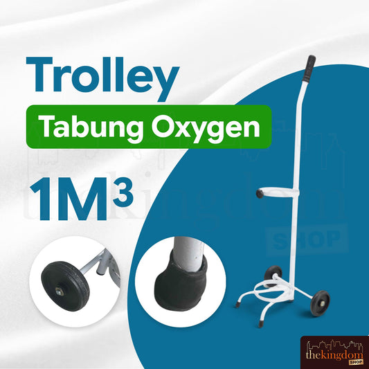 Trolley Tabung Oxygen 1m3