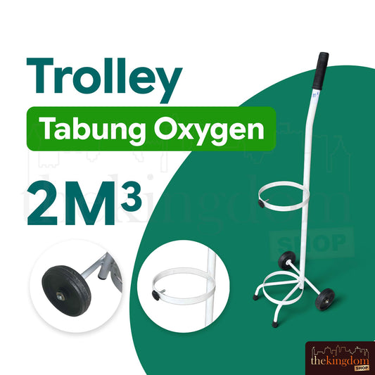 Trolley Tabung Oxygen 2m3