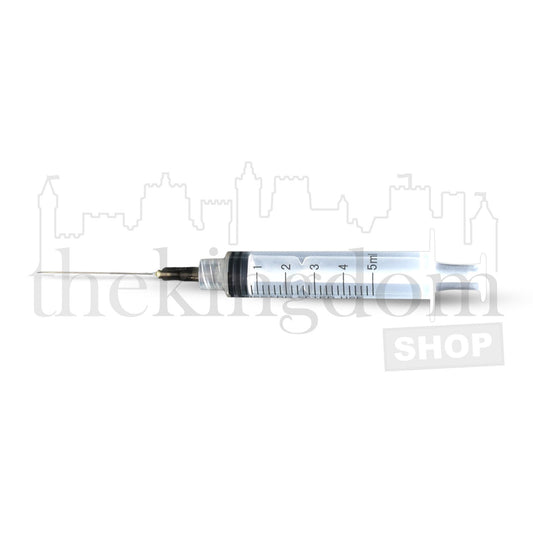 Onehealth Disposable Syringe Luer Lock Tip 5ml 5cc 22G /1