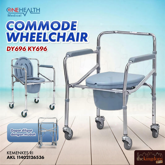 Onehealth DY696 KY696 Commode Wheelchair