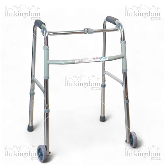 Onehealth DY912L KY912L Walker Front Wheel Silver
