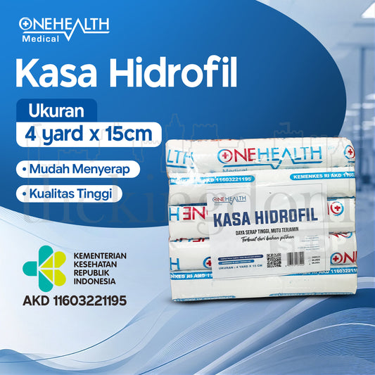 Onehealth Kasa Hidrofil 4yard x 15cm