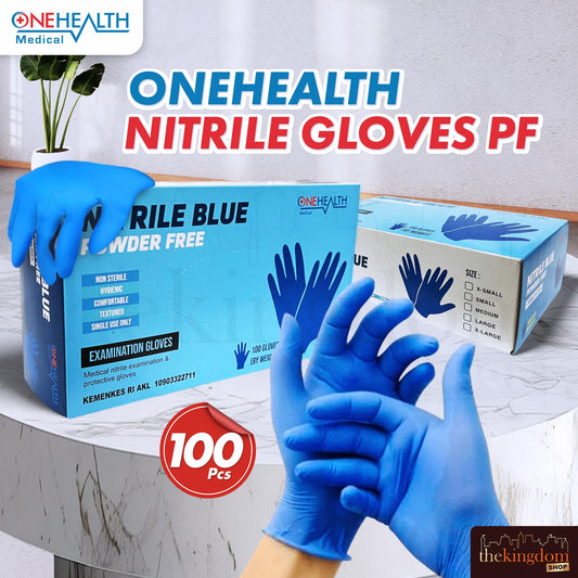 Onehealth Nitrile Gloves Powder Free /100