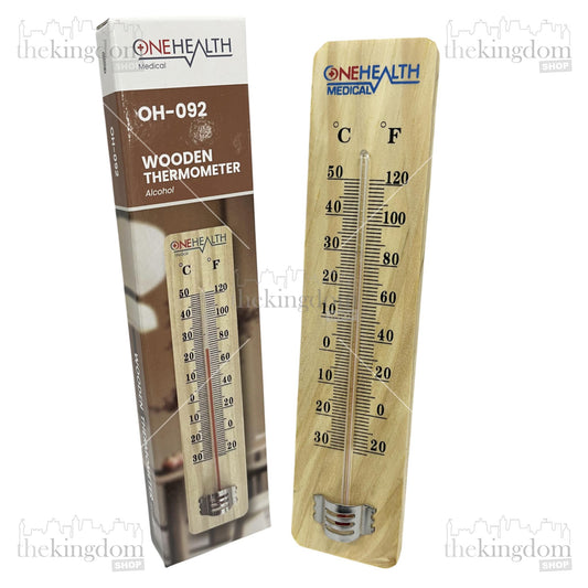 Onehealth OH-092 Wooden Thermometer