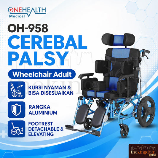 Onehealth OH-958 Cerebral Palsy Wheelchair Adult
