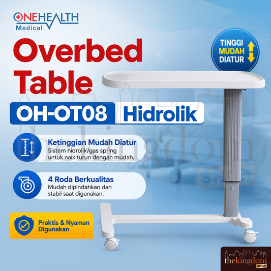 Onehealth OH-OT08 Overbed Table Hidrolik