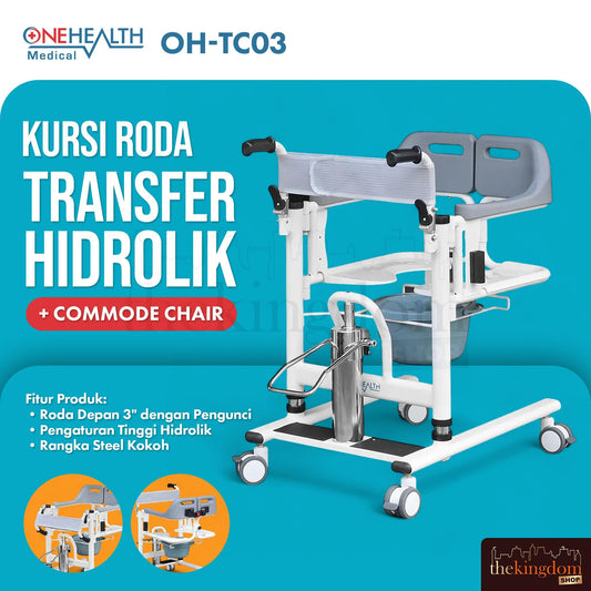 Onehealth OH-TC03 Kursi Roda Transfer Full Hidrolik