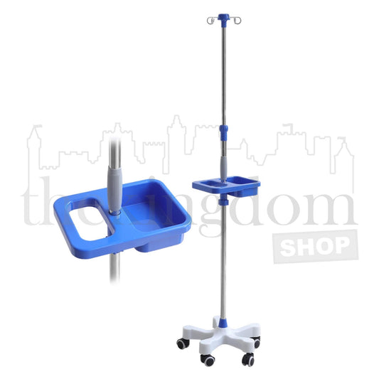 Onehealth OH-TI02 Adjustable IV Stand w/ Tray