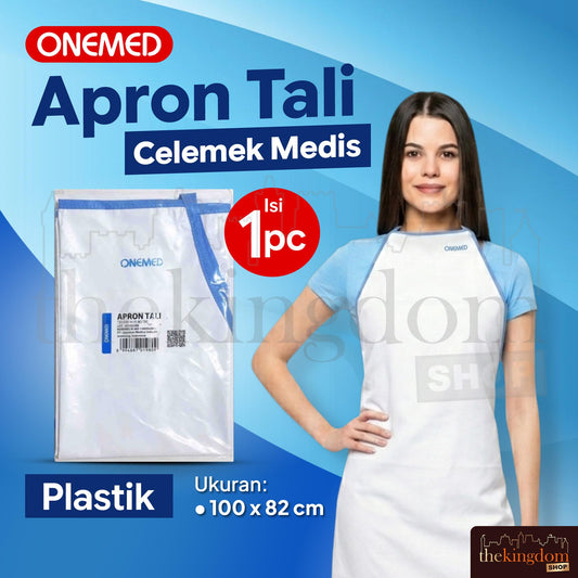 Onemed Apron Tali Celemek Plastik Isi 1