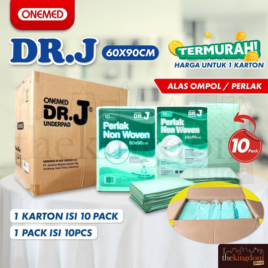 Onemed Dr.J Underpad 60x90cm /10 x10 Carton Pack