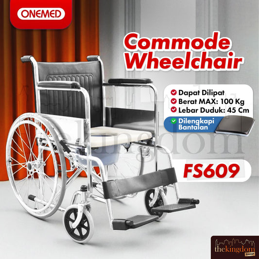 Onemed FS609 Commode Wheelchair